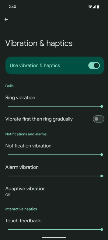 Adaptive Vibration für Android 15 (1)