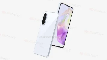 Galaxy A36 5G-Design rendert 2