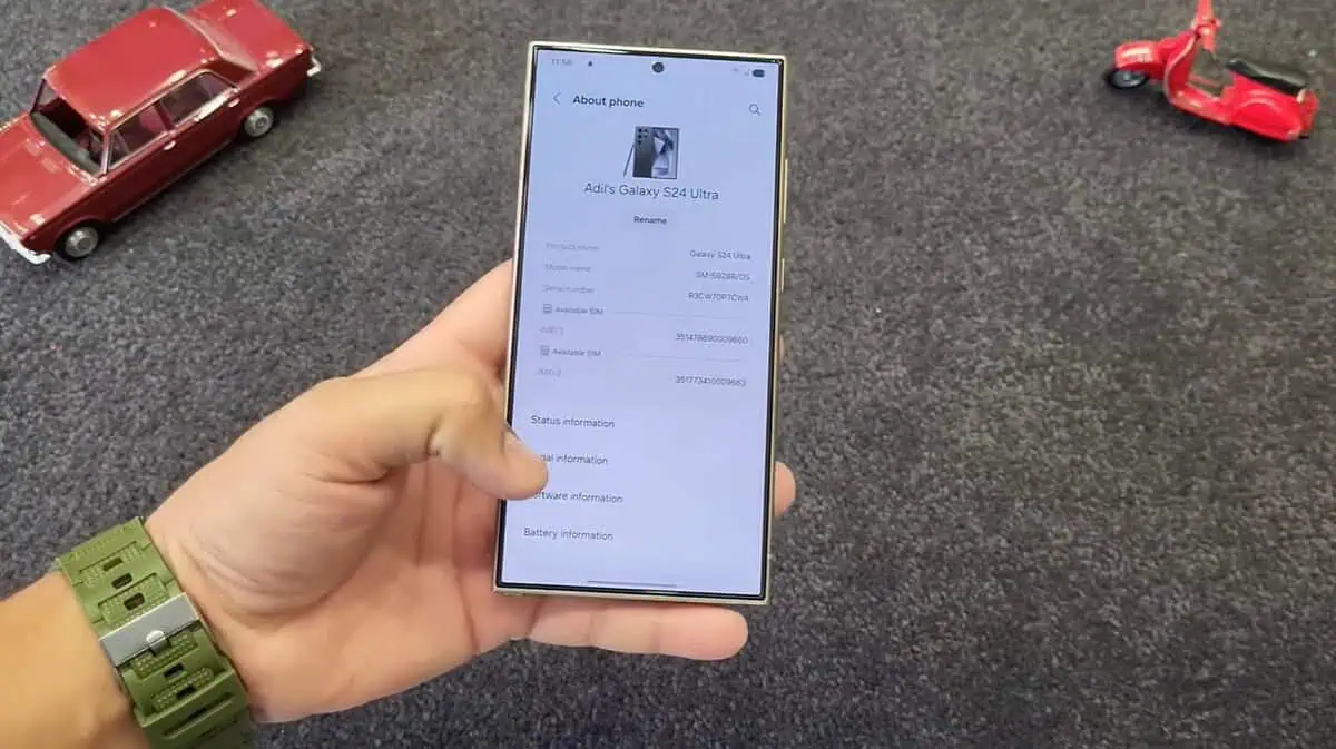 One UI 7-Video Galaxy S24 Ultra 6