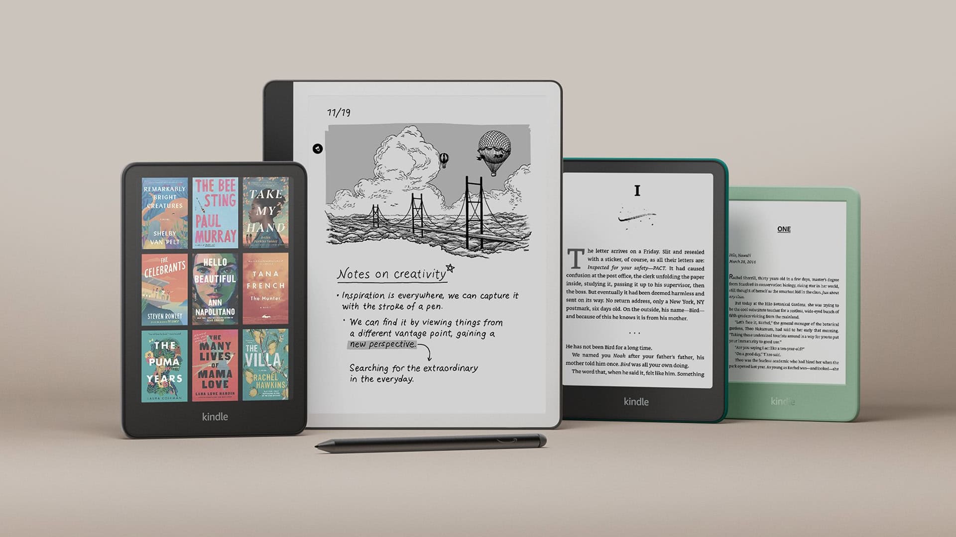 Amazon Kindle Color Edition unter den neuen E-Readern angekündigt