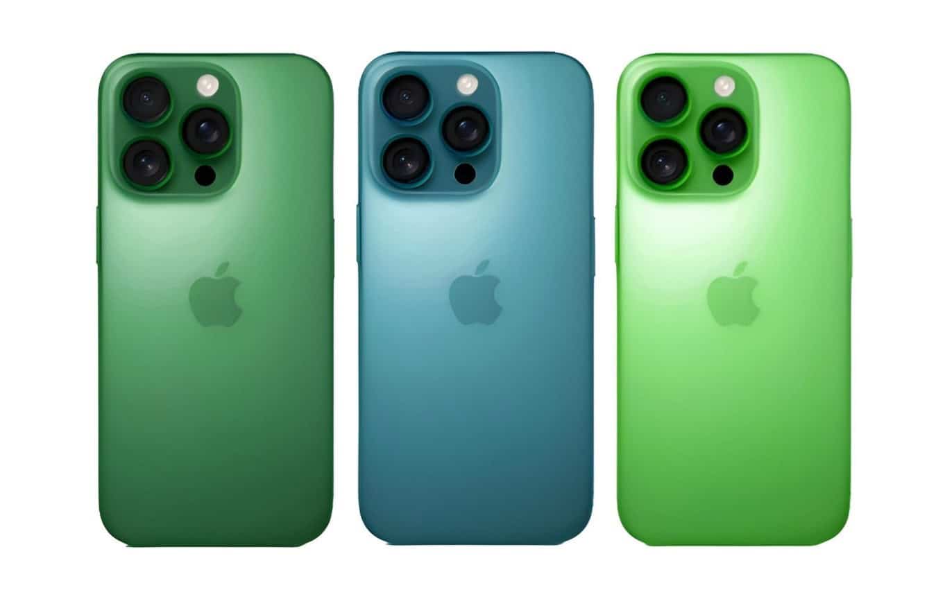 Apple könnte das iPhone 17 Pro in einer neuen grünen Farboption anbieten