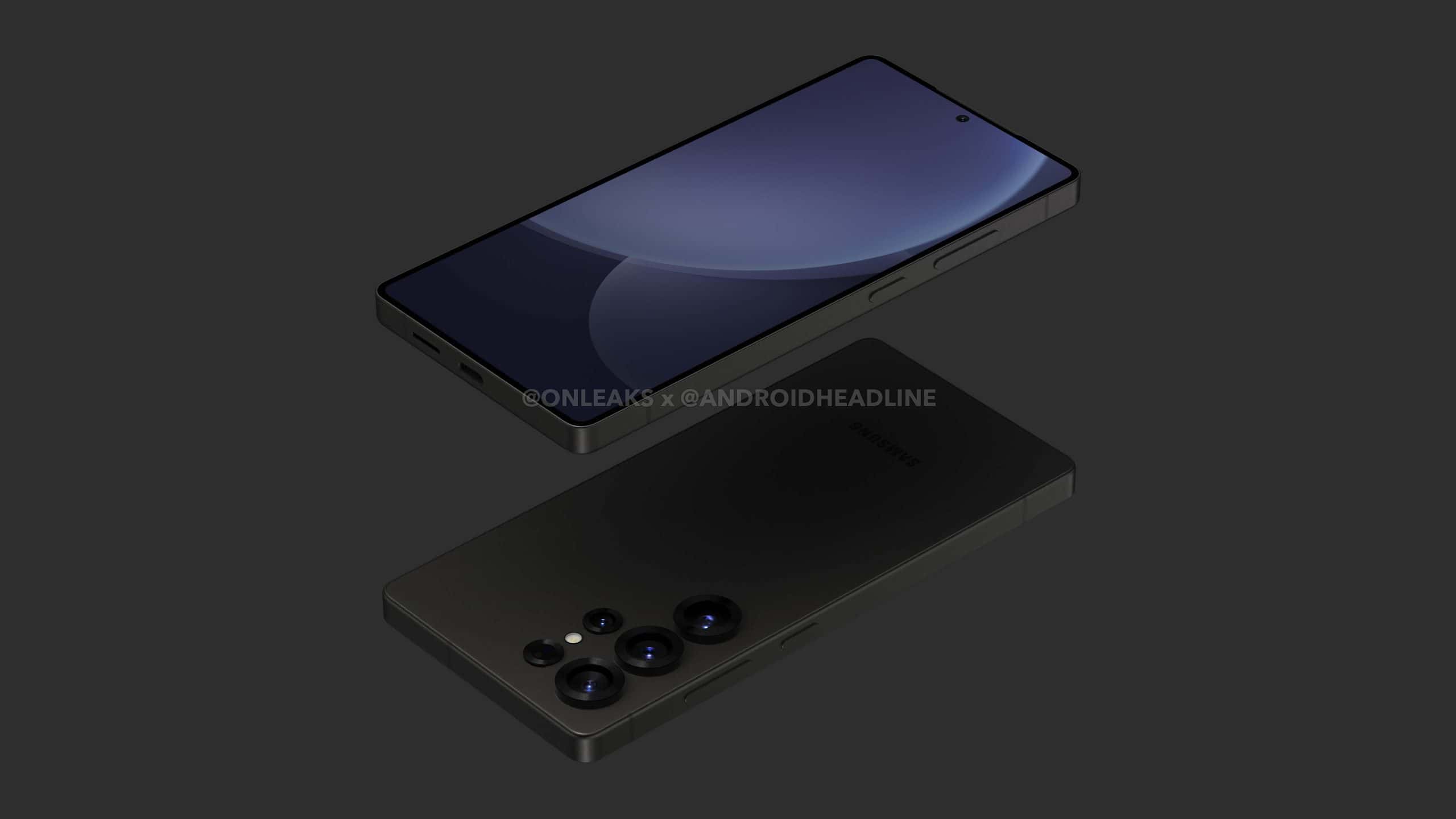 Das One UI 7 Control Center wird in einem Galaxy S25 Ultra-Modell enthüllt