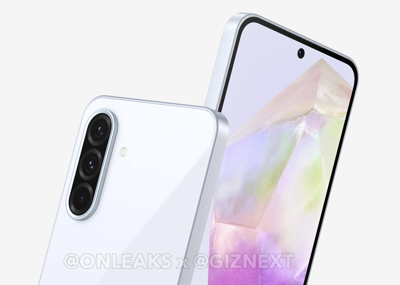 Das neue Design des Samsung Galaxy A36 5G ist in Renderings durchgesickert