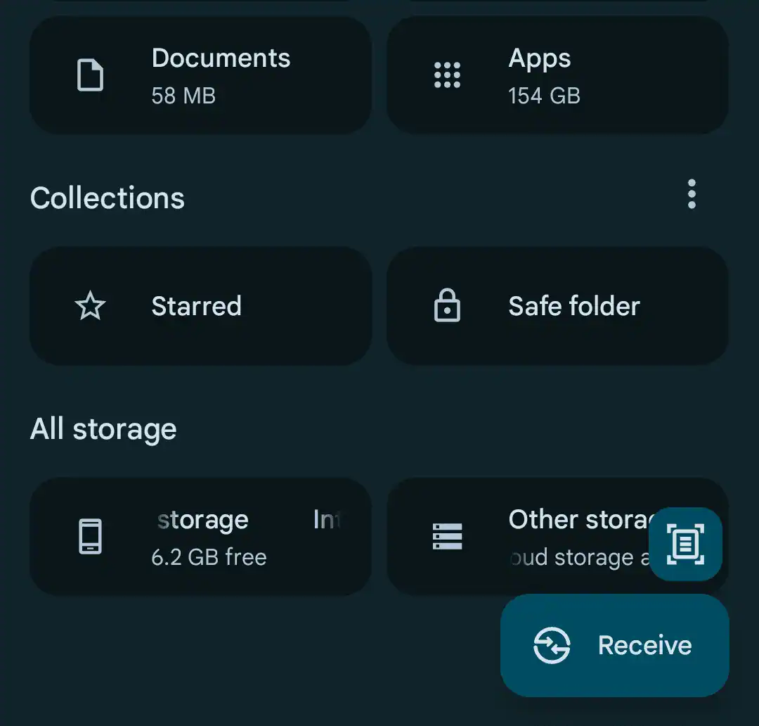 Google Files-FABs