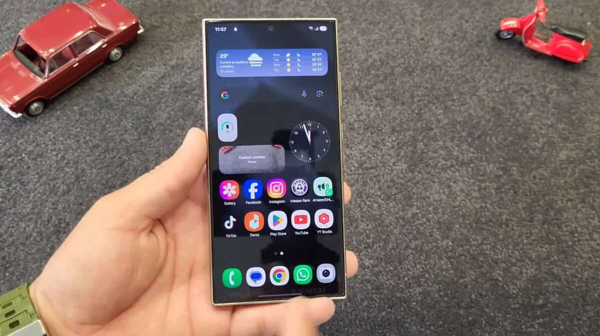 Neues Video zeigt ein Galaxy S24 Ultra mit One UI 7 in HD