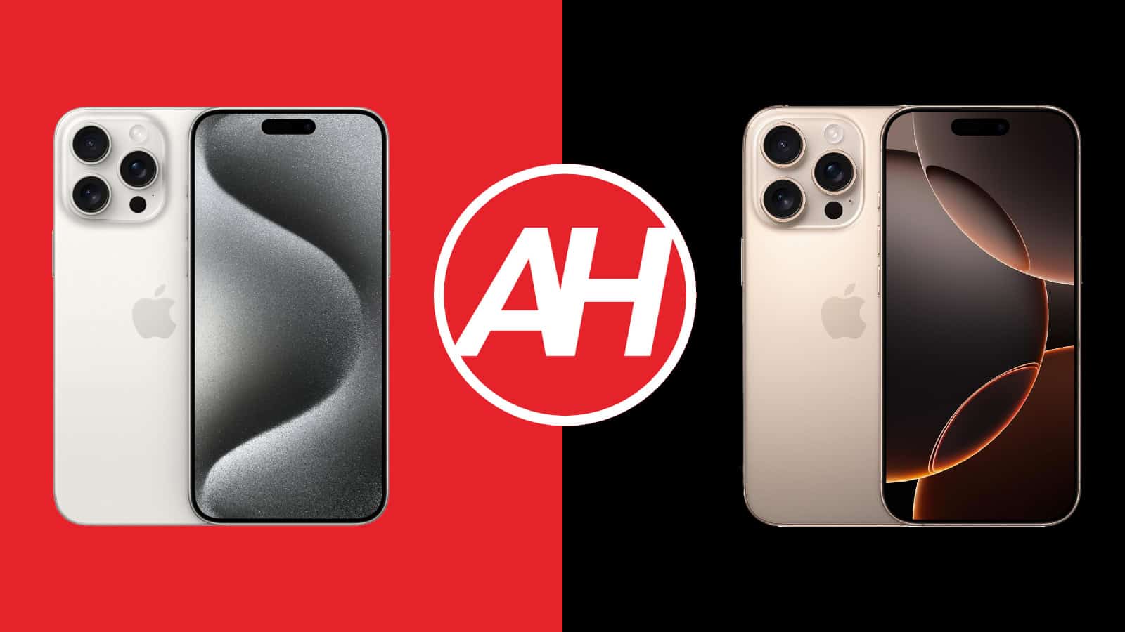 Telefonvergleiche: Apple iPhone 15 Pro Max vs. Apple iPhone 16 Pro Max