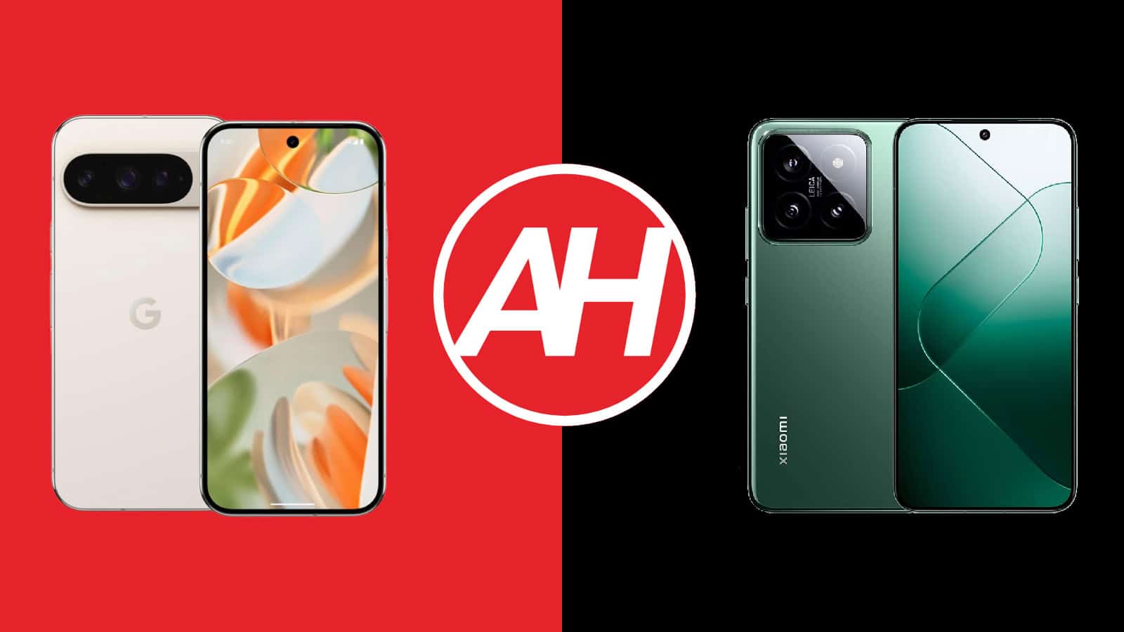 Telefonvergleiche: Google Pixel 9 Pro vs. Xiaomi 14
