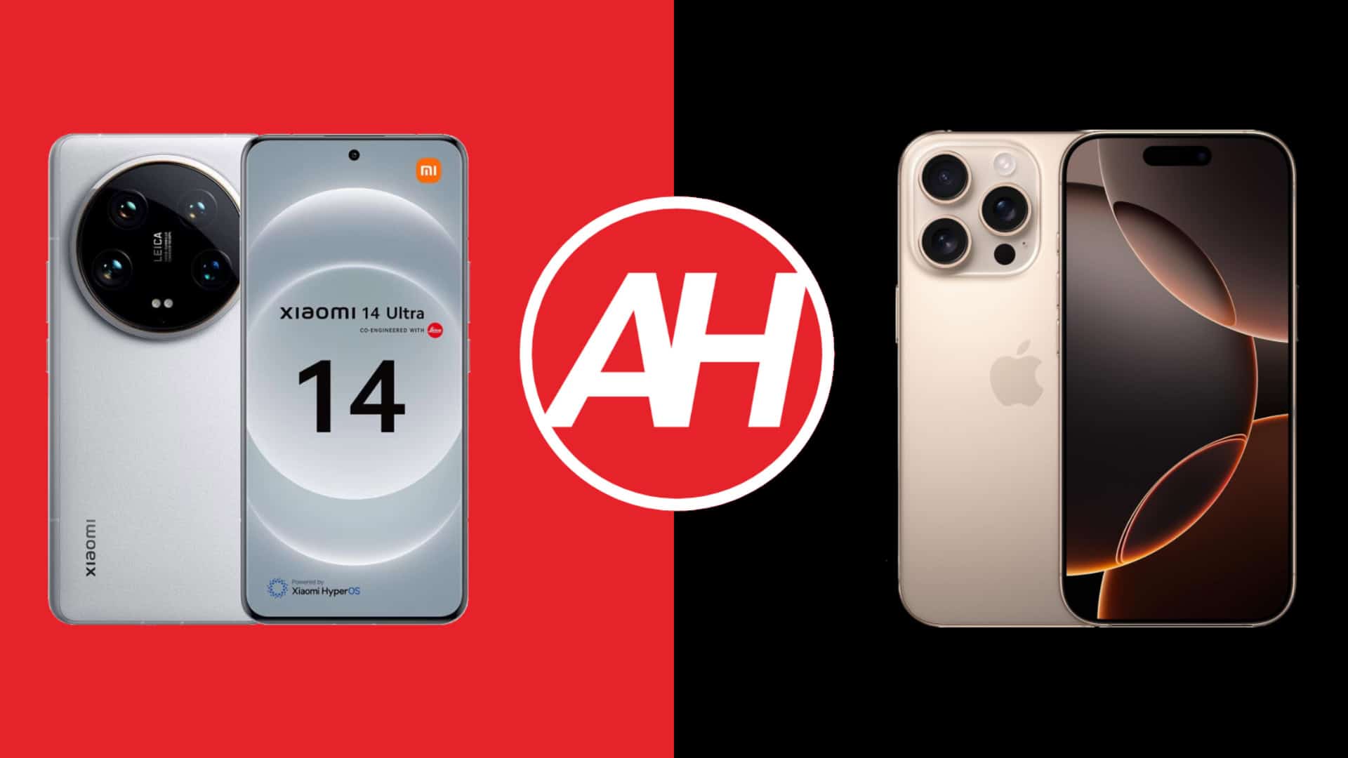 Telefonvergleiche: Xiaomi 14 Ultra vs. Apple iPhone 16 Pro Max