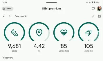 Neugestaltung des faltbaren Fitbit-Tablets