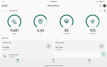 Neugestaltung des faltbaren Fitbit-Tablets 2