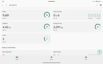 Neugestaltung des faltbaren Fitbit-Tablets2