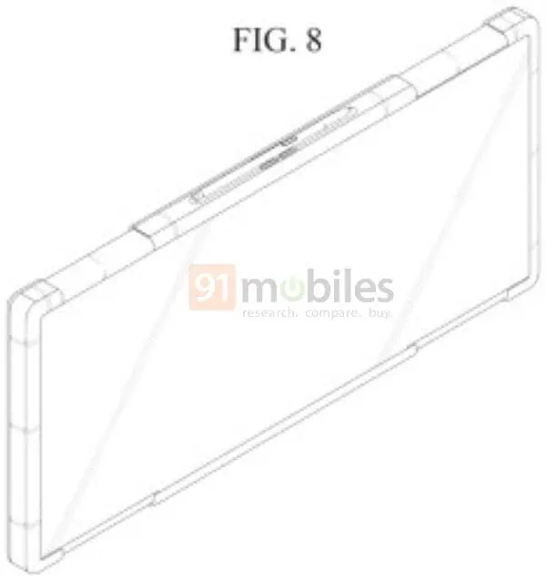 Rollbares Samsung-Tablet Patent 5
