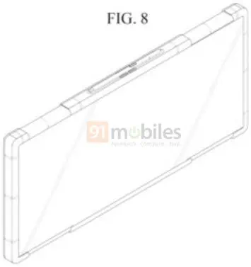 Rollbares Samsung-Tablet Patent 5