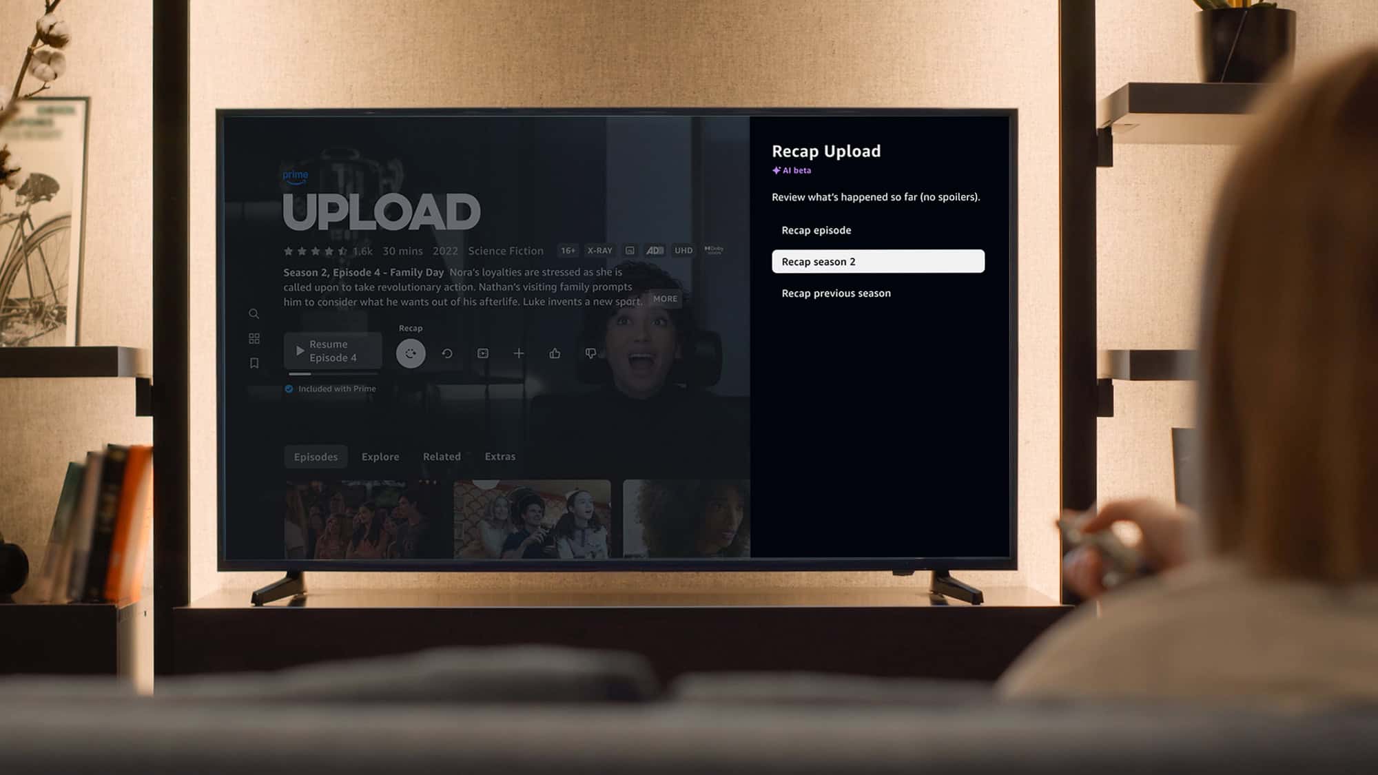 Amazon Prime Video erhält KI-gestützte Serienrückblicke