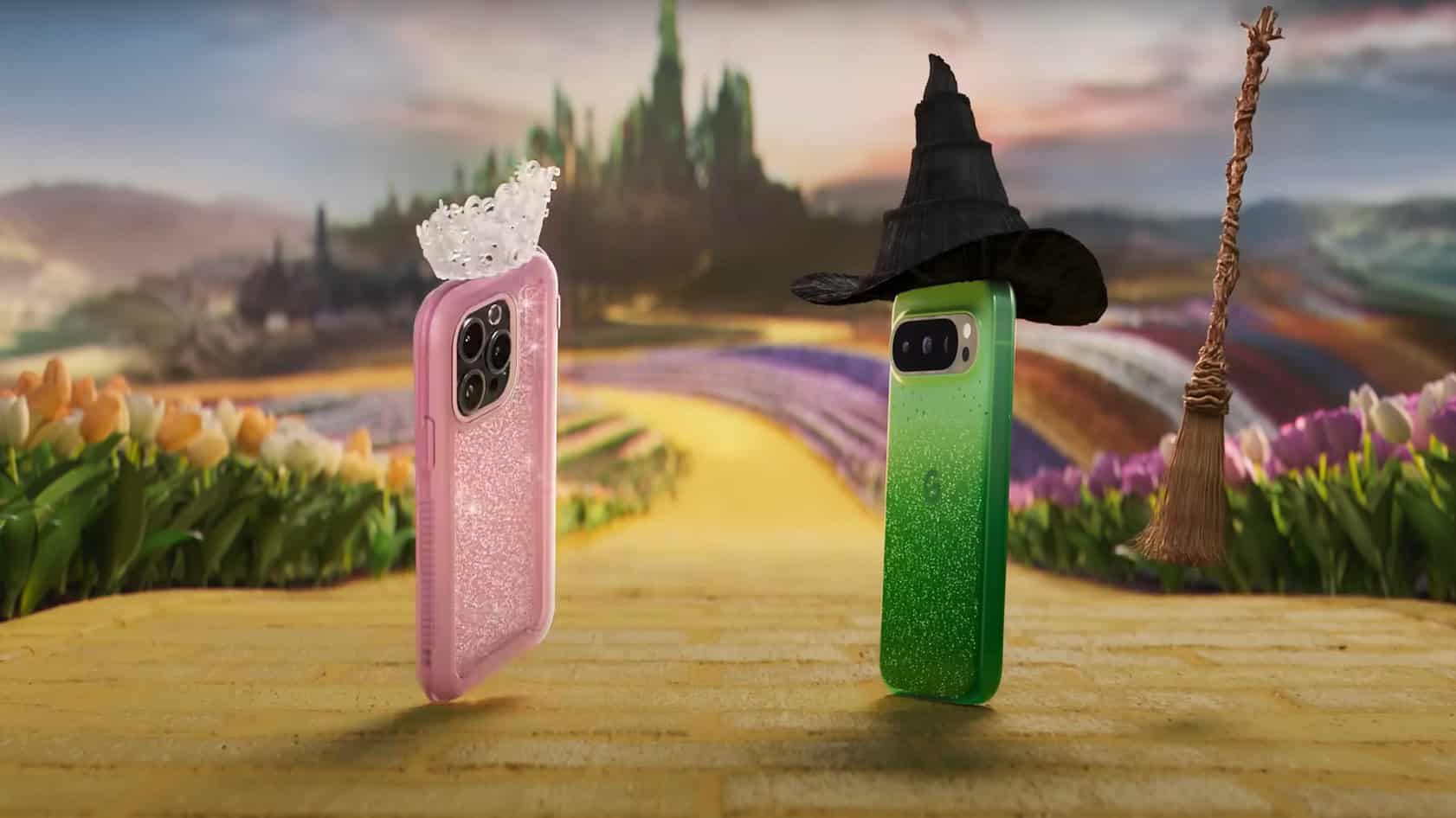 Pixel und iPhone singen gemeinsam in der neuesten Videoanzeige von Google