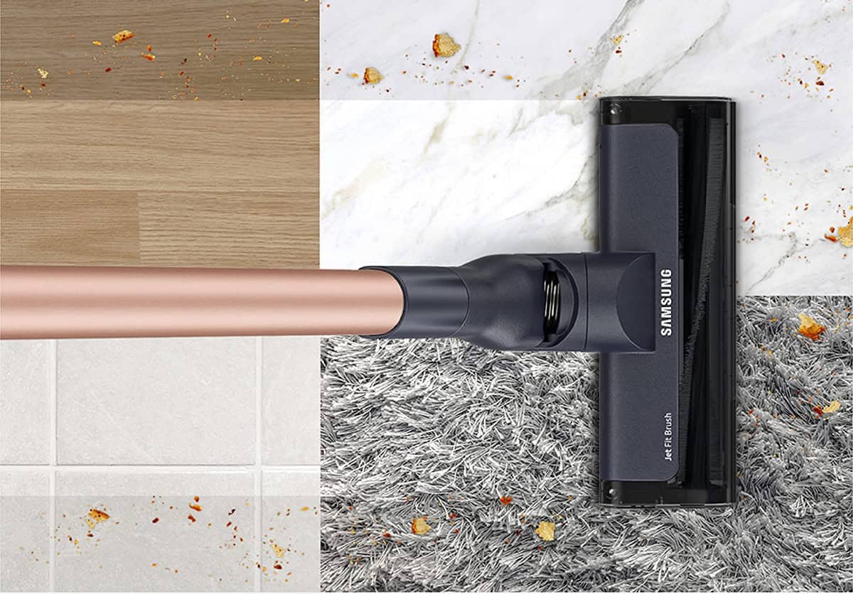 Räumen Sie auf mit RIESIGEN Ersparnissen bei den Jet-Stabstaubsaugern und Saugrobotern von Samsung!