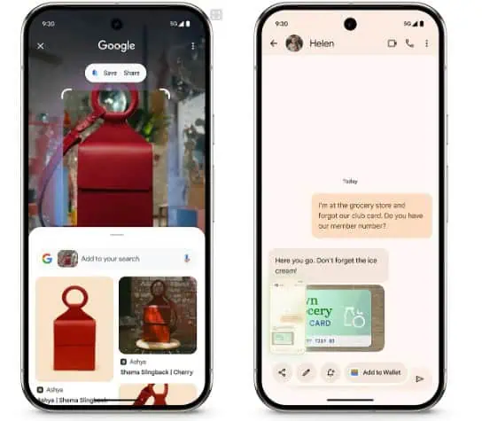 Google SCreenshots Dezember-Update-Funktionen