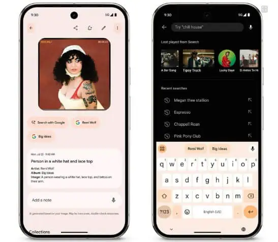 Funktionen von Google Screenshots im Dezember