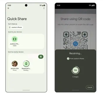 QR-Codes schnell teilen