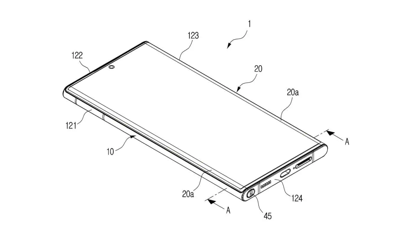 Patent für gebogene Displays von Samsung-Smartphones vorgestellt