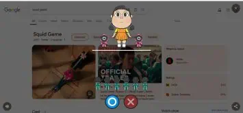 Squid Game Google-Suche spielen