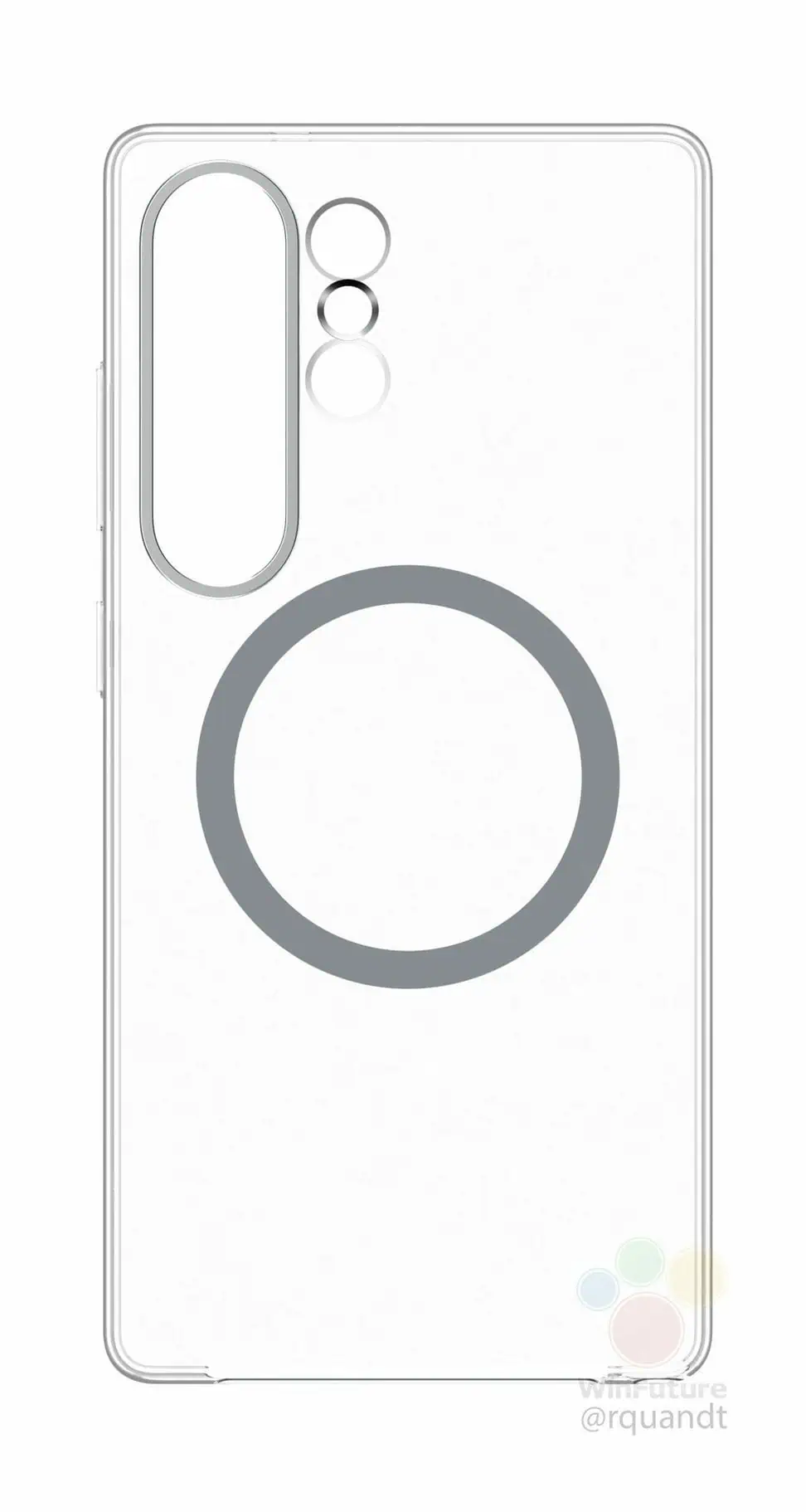 Samsung Galaxy S25 Ultra Qi2 Silikonhülle Leck 1