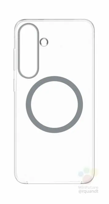 Samsung Galaxy S25 Plus Qi2 Silikonhülle Leck 1