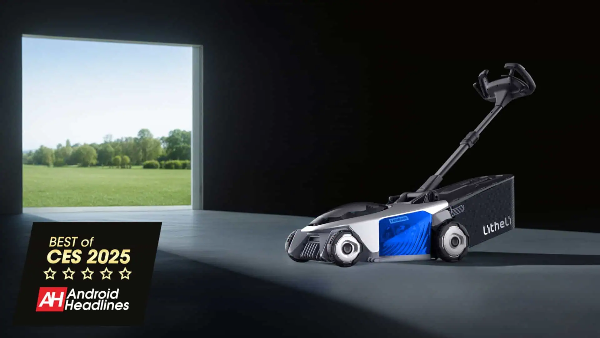 Litheli EASYSURGE 18 5 Rasenmäher CES 2025-Auszeichnungsabzeichen