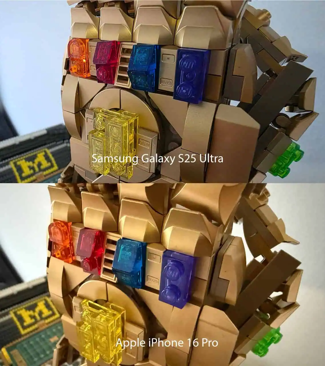 Galaxy S25 Ultra gegen iPhone 16 Pro 8 groß