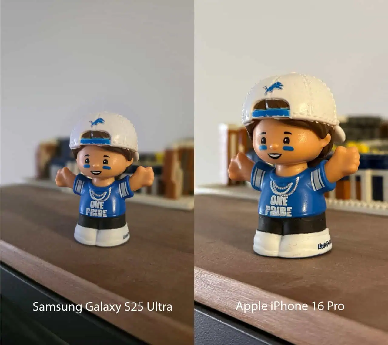 Galaxy S25 Ultra gegen iPhone 16 Pro 5 groß