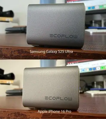 Galaxy S25 Ultra gegen iPhone 16 Pro 6 groß