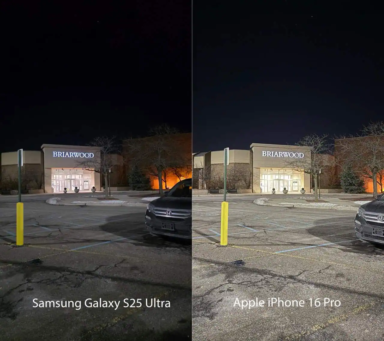 S25 Ultra gegen iPhone 16 Pro 4 groß