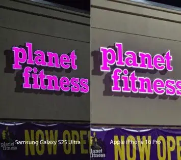 S25 Ultra gegen iPhone 16 Pro 5 groß