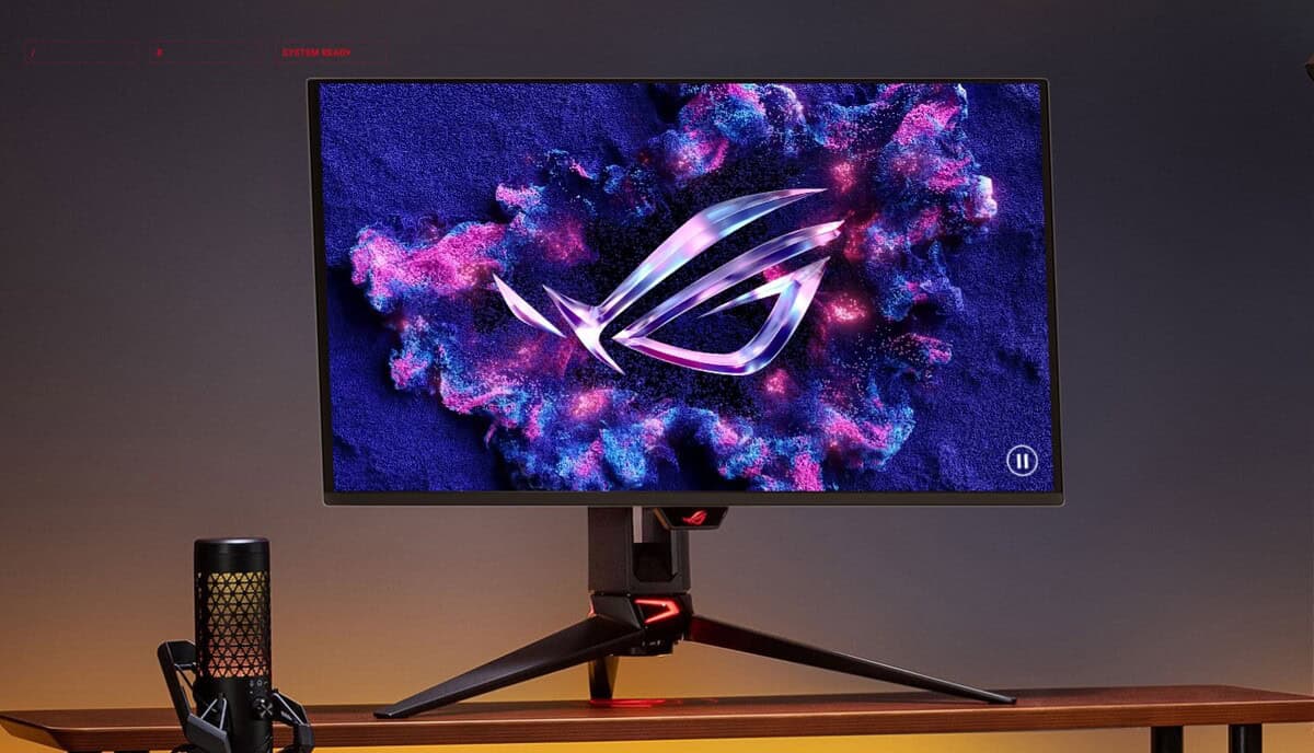 Der neue ROG 4K Swift OLED-Monitor von ASUS ist ideal für Gaming und Arbeit