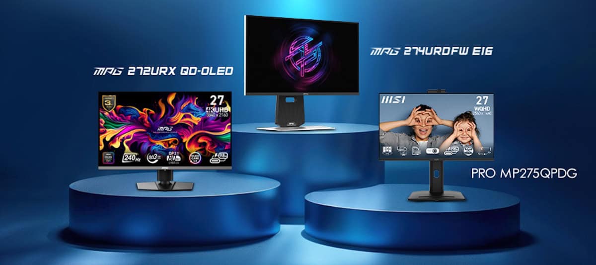 Die 2025-Monitore von MSI verfügen über eine Bildwiederholfrequenz von 600 Hz, OLED und mehr