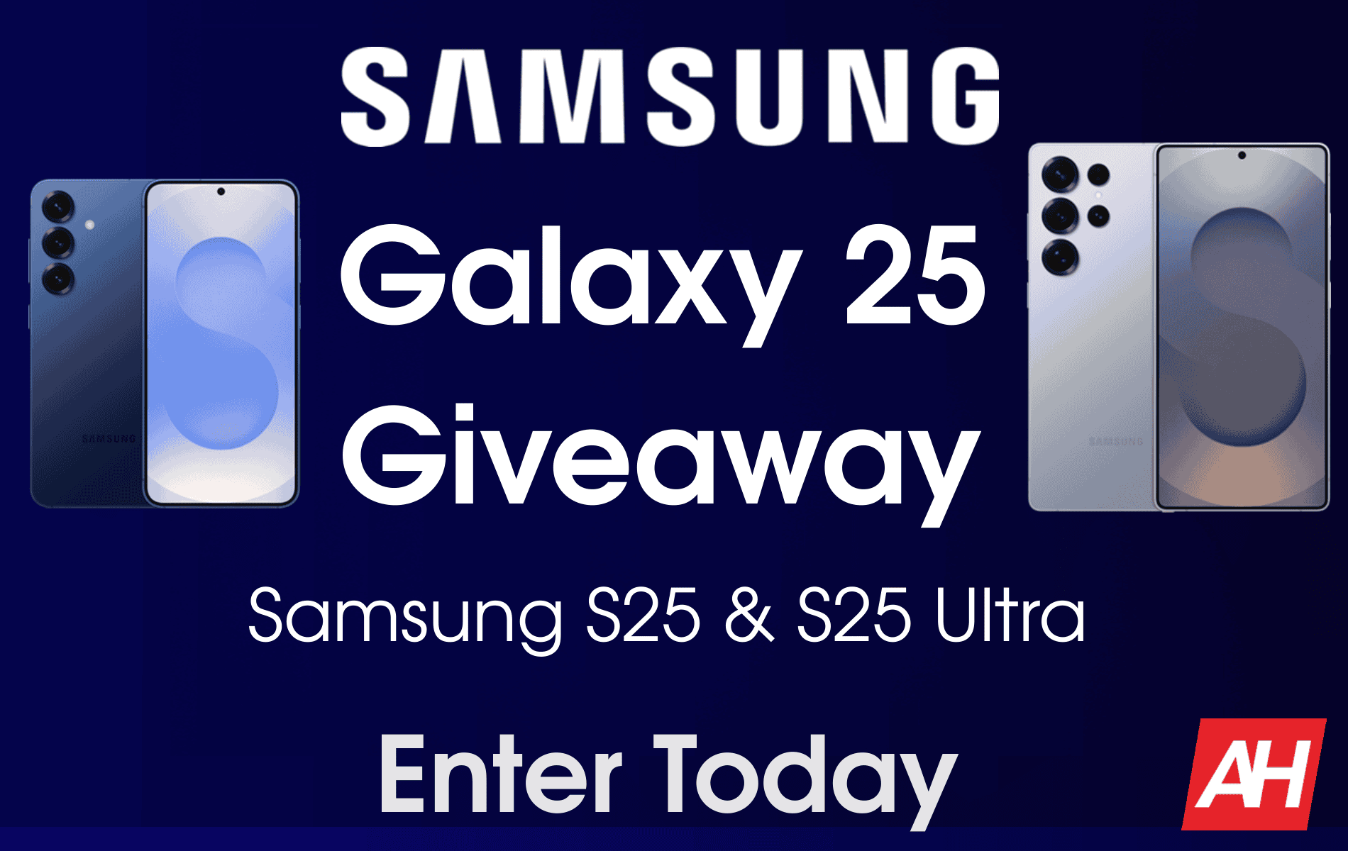 Machen Sie mit und gewinnen Sie ein Samsung Galaxy S25 und Galaxy S25 Ultra mit Android-Schlagzeilen!