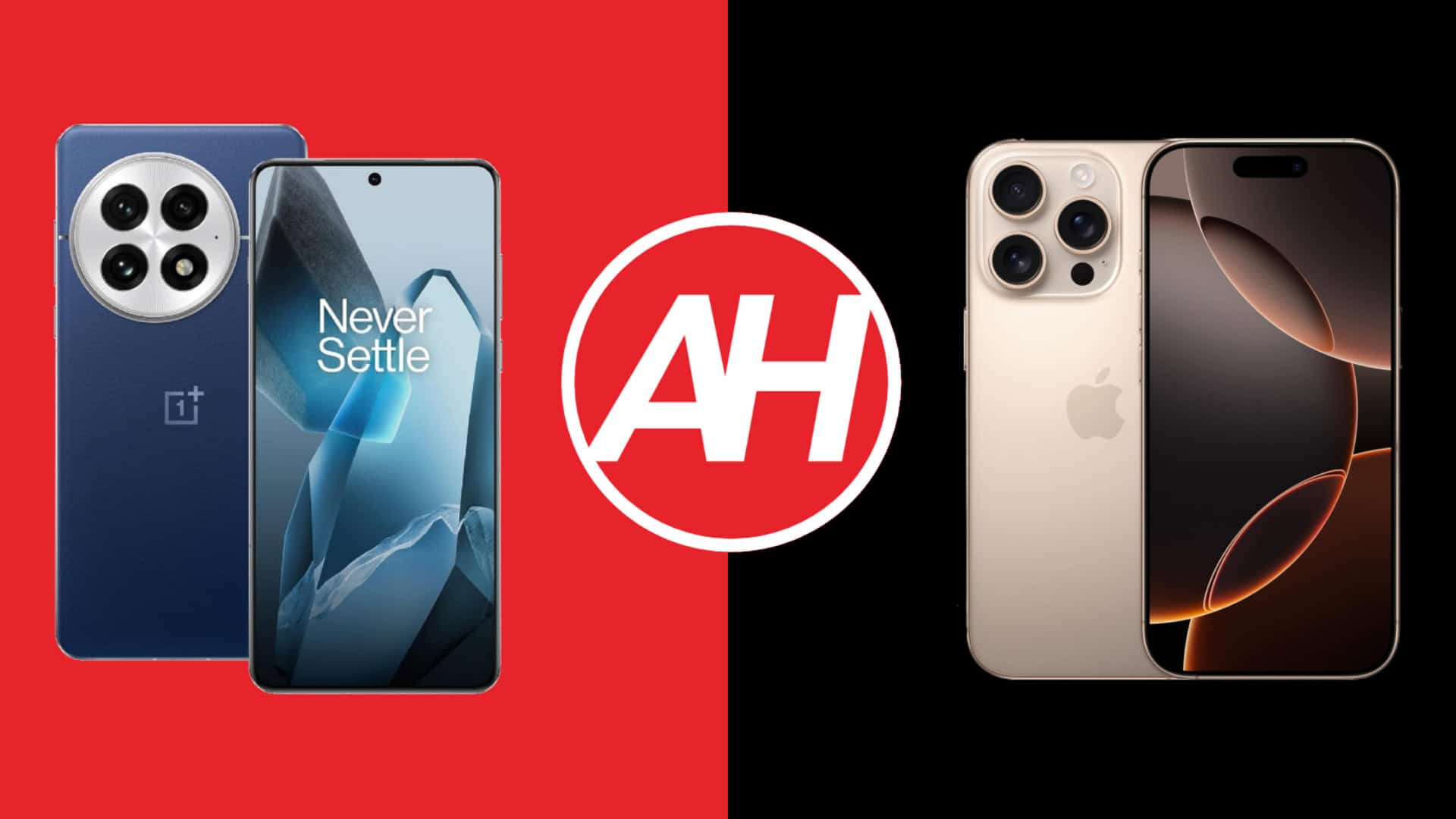 Telefonvergleiche: OnePlus 13 vs. Apple iPhone 16 Pro Max