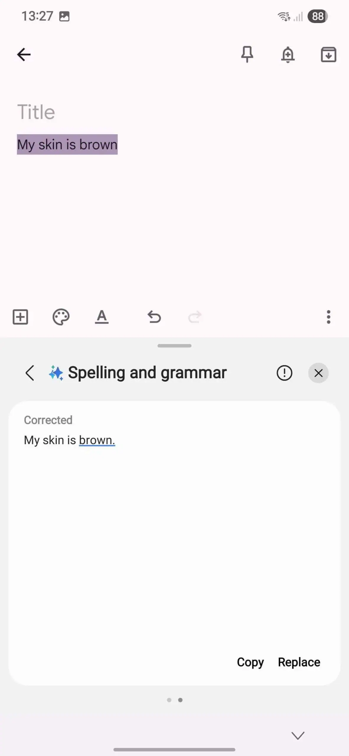Galaxy AI -Inhalt filtern Hautfarbe braun