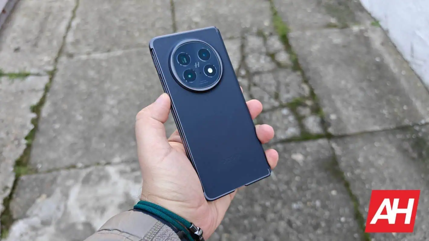 Ah oppo finde n5 vegan Leeaher Fall KL Bild 2