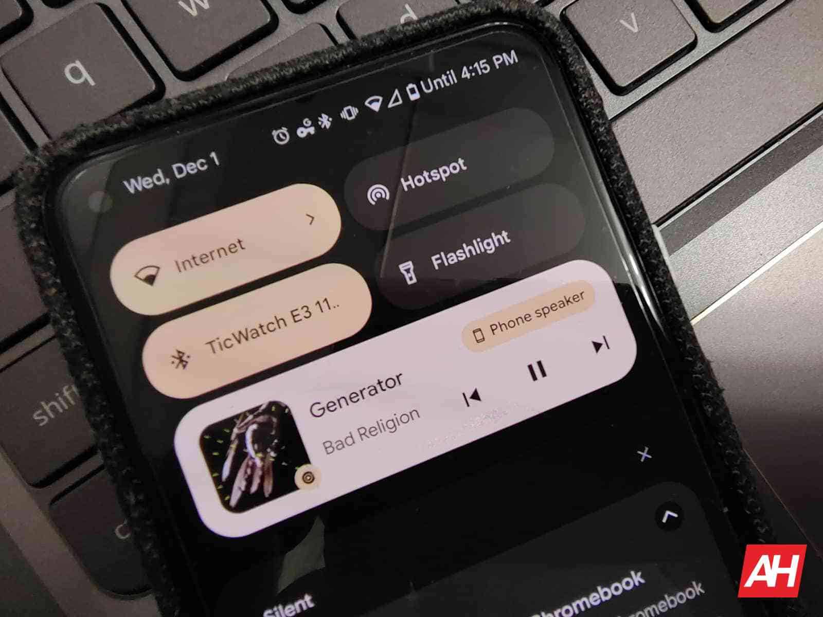 Möglicherweise können Sie einige Schnelleinstellungen in Android 16 abgeben