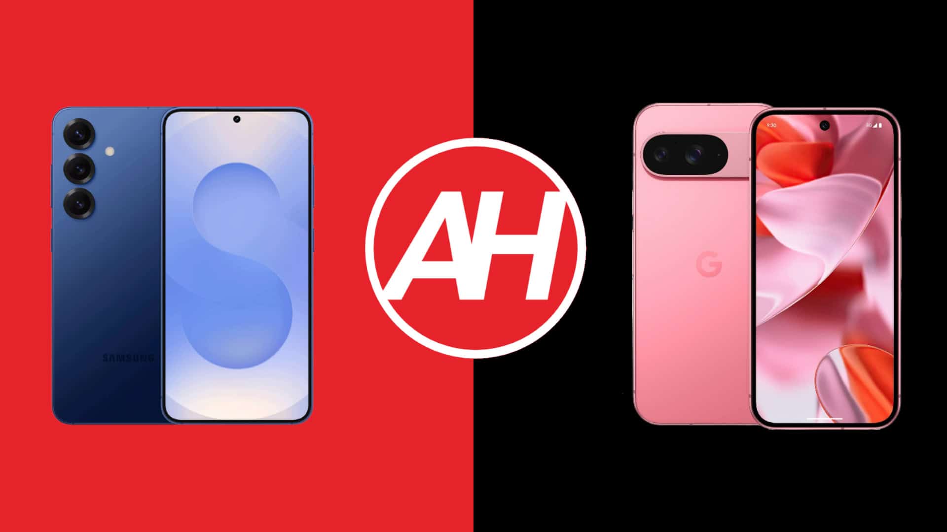 Telefonvergleiche: Samsung Galaxy S25 gegen Google Pixel 9