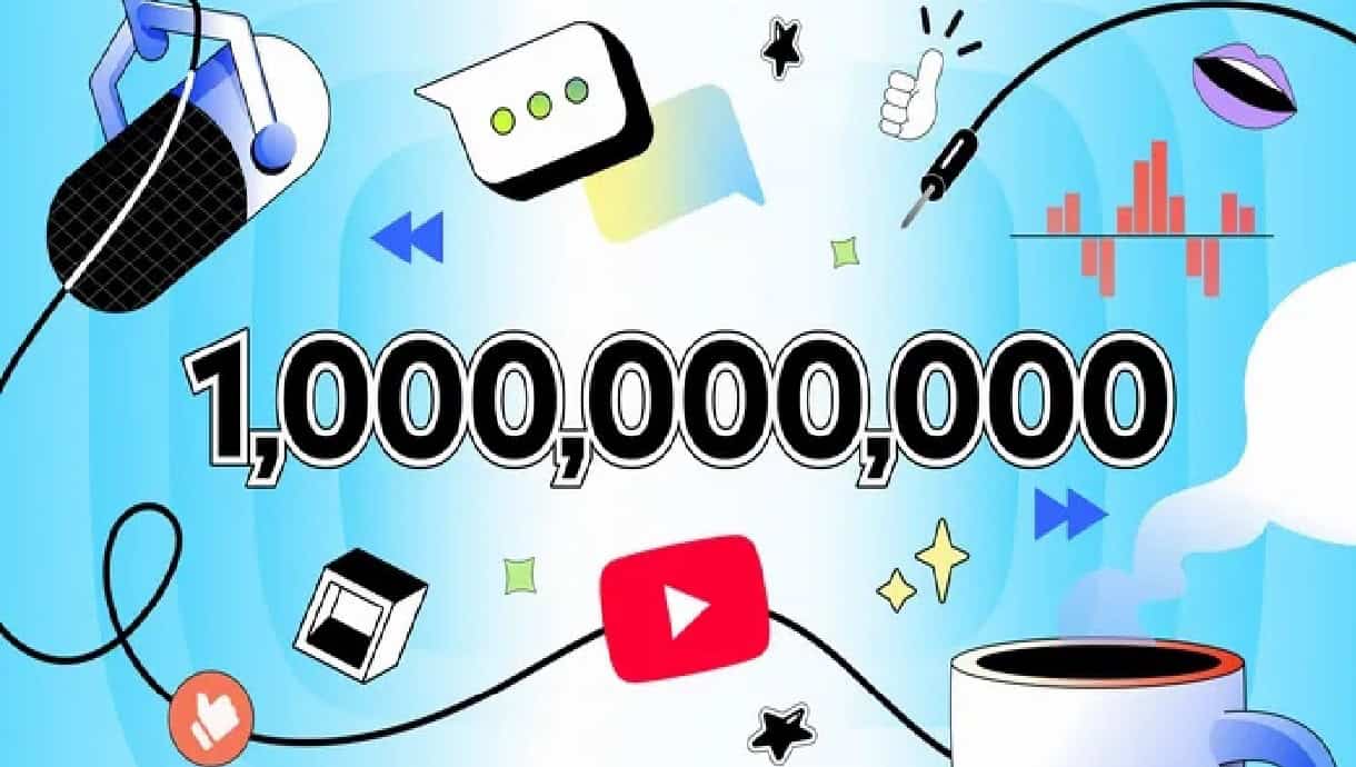 Über 1 Milliarde Nutzer sehen sich jeden Monat YouTube -Podcasts an