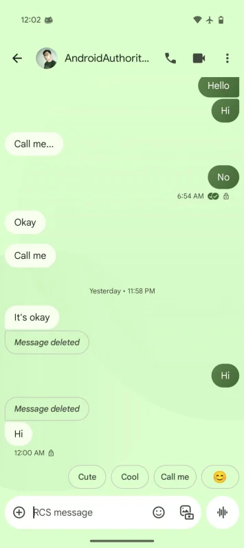 Google Message Remote löschen Leck 3