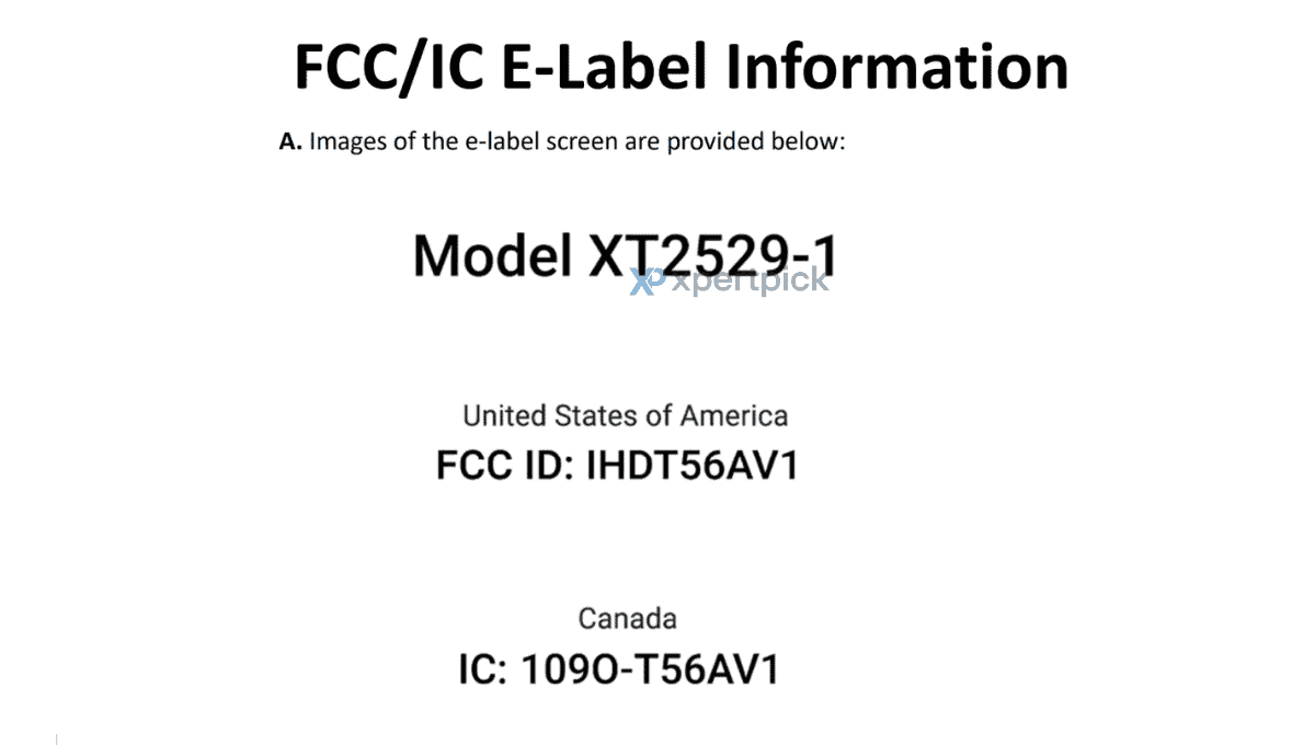 Moto G56 5G FCC 3