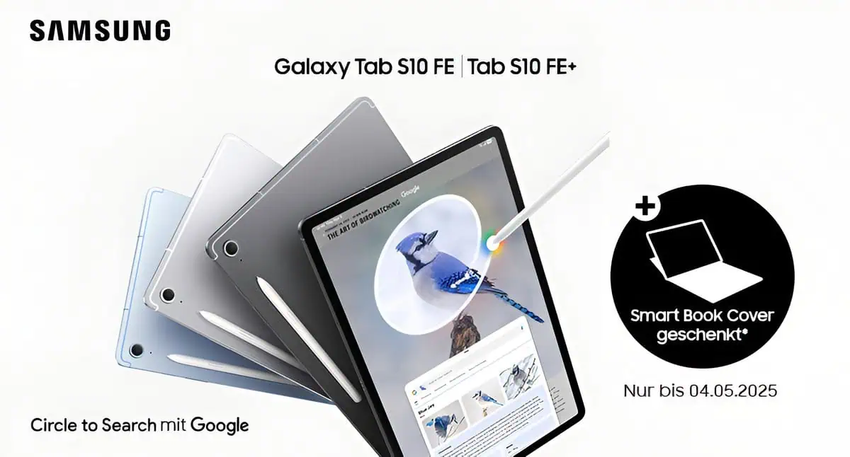 Samsung Galaxy Tab S10 Fe Colors Spezifikationen enthalten