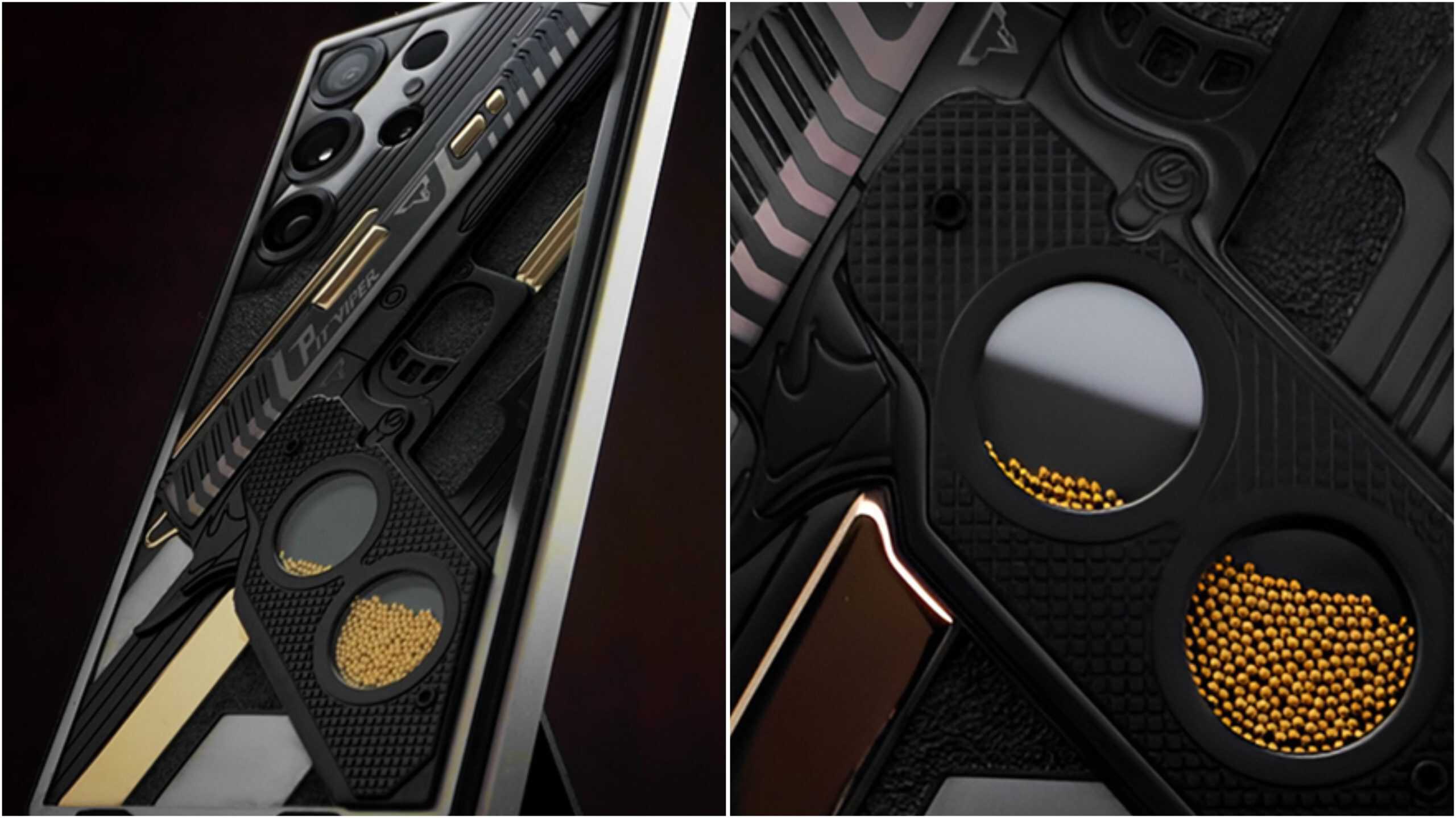 Dieses auffällige, benutzerdefinierte Galaxy S25 Ultra ist von John Wick inspiriert