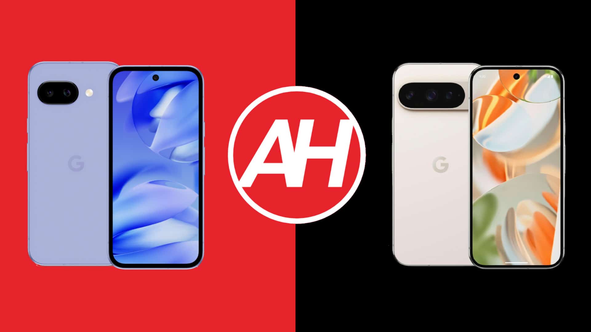 Telefonvergleiche: Google Pixel 9A gegen Google Pixel 9 Pro Specs