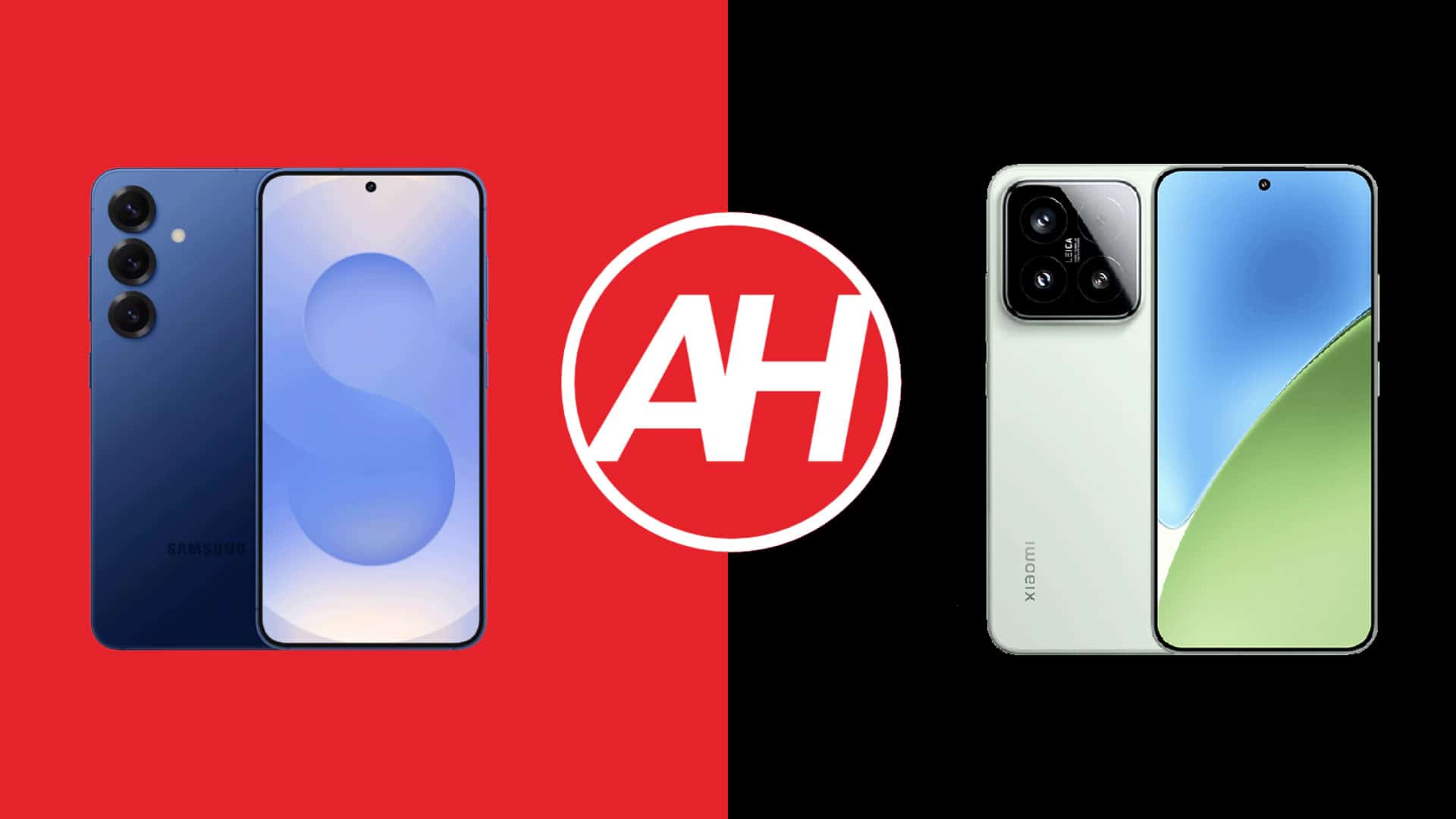 Telefonvergleiche: Samsung Galaxy S25 gegen Xiaomi 15 Spezifikationen