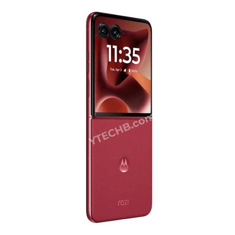 Motorola Razr 60 Ultra Pantone RIOR Red Leck 6
