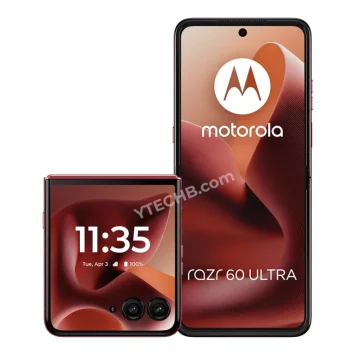 Motorola Razr 60 Ultra Pantone RIOR Red Leck 1